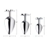 Metal anal dilator-jewel with green crystal-clover Lucky Clover M [3]