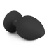 Silicone anal dilator with Diamond L crystal black [2]