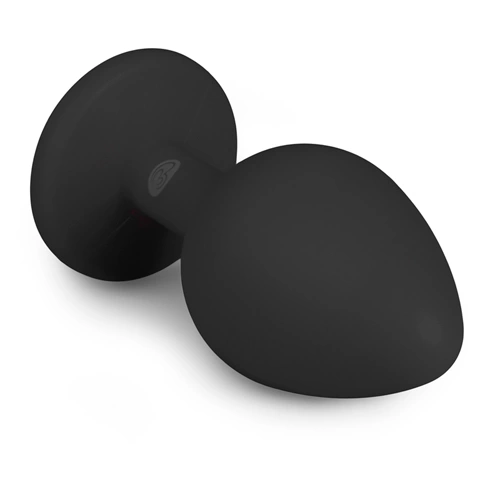 Silicone anal dilator with Diamond M black crystal [2]