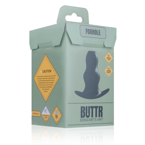 Large silicone anal dilator with Foxhole opening [4]