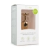 Metal anal dilator-jewel in gold with small crystal [3]
