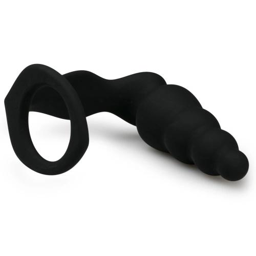 Relief anal stimulator with penis ring Pleasing Plug [1]