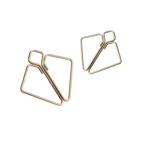 Nina - Original Lockink steel nipple clips gold [1]
