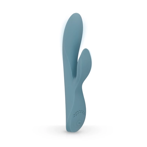 ​​The Violet luxury rechargeable G-spot rabbit vibrator made of silicone