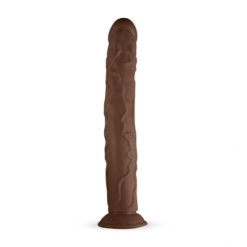 Big realistic dildo with vacuum base David brown [1]