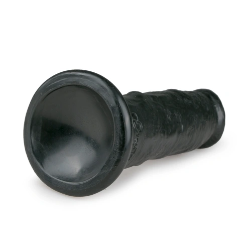 Realistic dildo with vacuum base Easy 15.5 cm black [2]