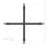 Cross Metal Bondage Bar with Wrist and Ankle Restraints Bedroom Fantasies [4]