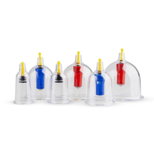 Set of 6 pcs. Easy Cupping vacuum stimulators [1]