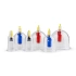 Set of 6 pcs. Easy Cupping vacuum stimulators [1]
