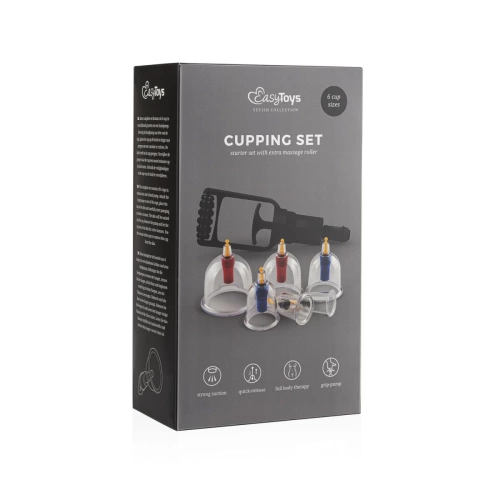 Set of 6 pcs. Easy Cupping vacuum stimulators [5]