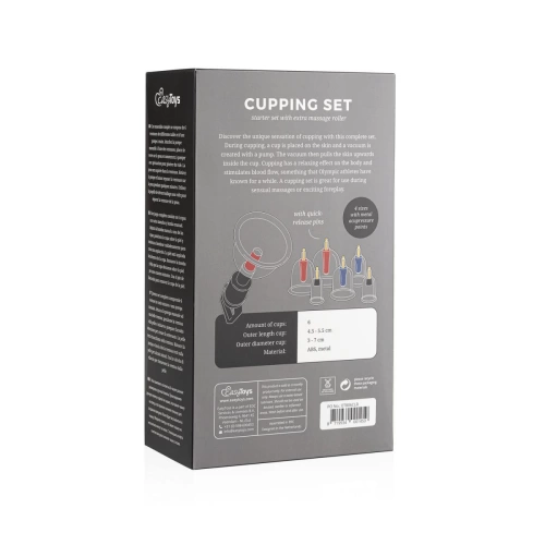 Set of 6 pcs. Easy Cupping vacuum stimulators [6]