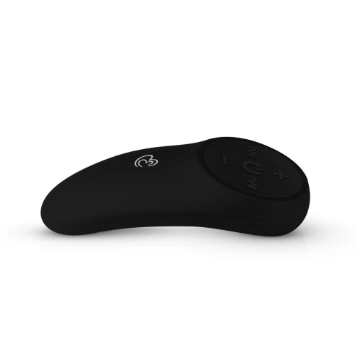 Large rechargeable vibrating egg made of silicone Big Egg XL black [3]
