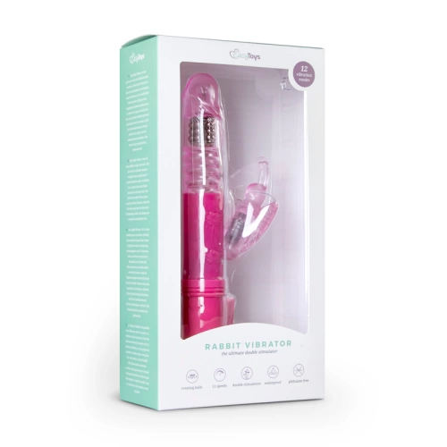 Pink Butterfly Vibrator with movable end "back and forth" motion [3]