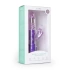Vibrator with movable end "back and forth" Butterfly purple [3]