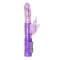 Vibrator with movable end "back and forth" Butterfly purple