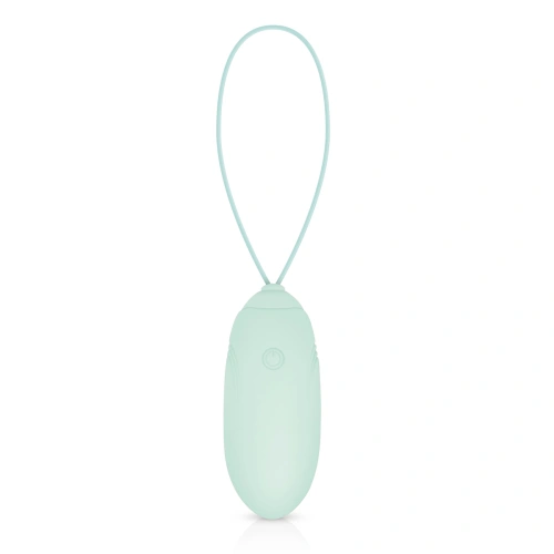 Powerful wireless rechargeable silicone egg Luv Egg green [1]