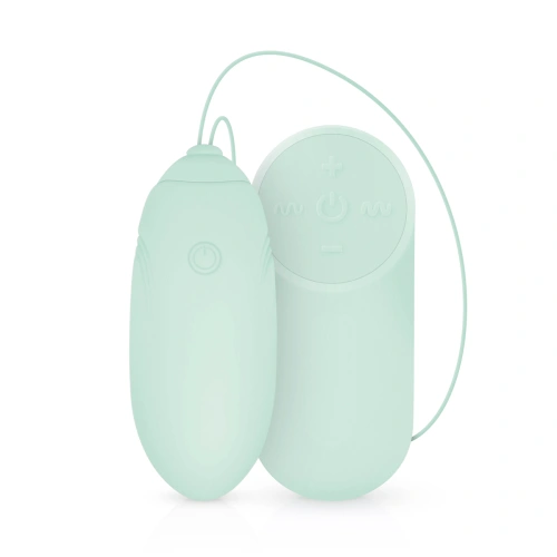 Powerful wireless rechargeable silicone egg Luv Egg green [2]