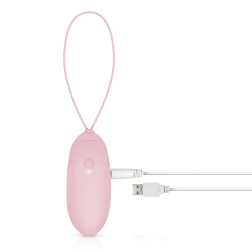 Powerful wireless rechargeable silicone egg Luv Egg pink [3]