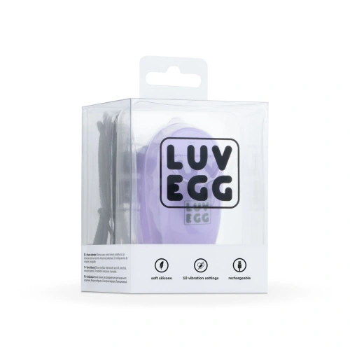 Large powerful wireless rechargeable silicone egg Luv Egg XL [10]