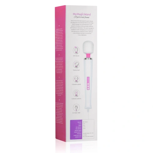 Mega powerful massager My Magic Wand pink [7]
