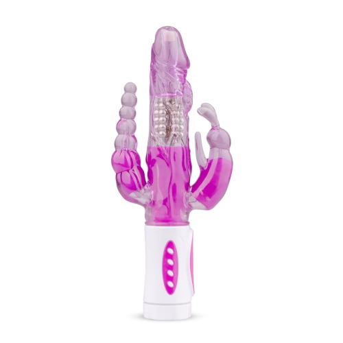 Raving Rabbit multifunctional vibrator purple