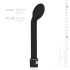G-spot vibrator black Slim G-Vibe [5]