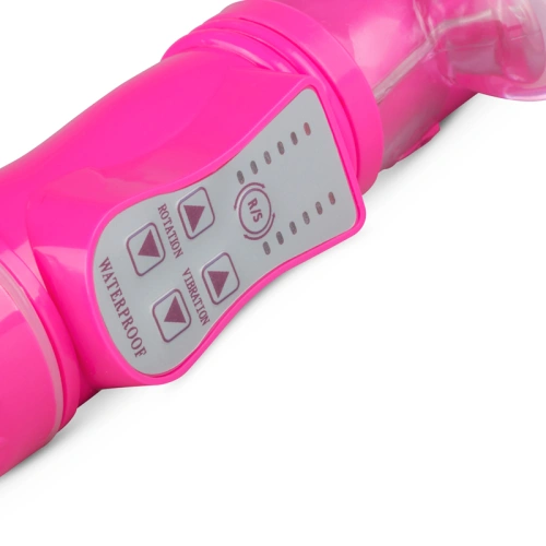 Thrusting Rabbit vibrator with movable rotating end "back and forth" [2]