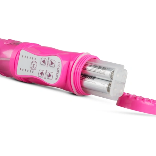 Thrusting Rabbit vibrator with movable rotating end "back and forth" [3]