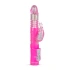 Thrusting Rabbit vibrator with movable rotating end "back and forth"
