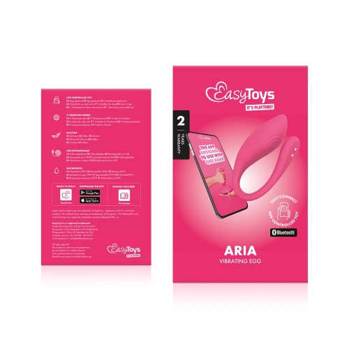 Nina - Rechargeable vibro egg controlled with Aria mobile app [13]