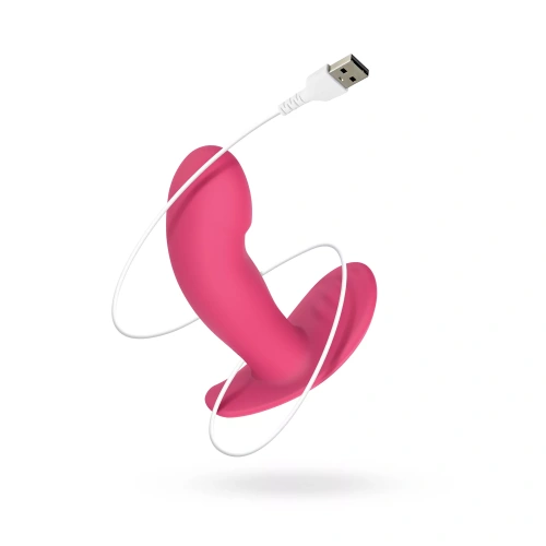 Rechargeable wearable vibrator controlled with Ivy mobile app [7]