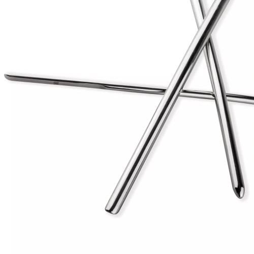 Ralitsa Luxury set of metal urethral dilators in leather case Single Ended [6]