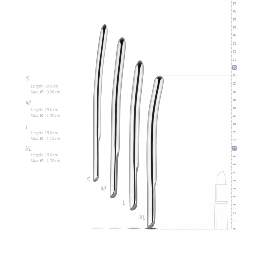 Set of 4 pcs. metal urethral dilators Sinner [5]