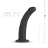 Strapon belt with curved silicone dildo Banger Strap black [3]
