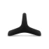 Silicone ring for penis and testicles Desire Ring black [4]