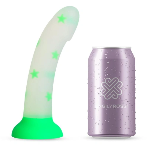 Engily Ross Confetti Star Glow in the Dark Silicone Dildo [4]
