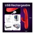 Nina - Engily Ross Velvet red clitoris stimulator tongue thrusting vibrator [10]