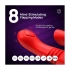 Nina - Engily Ross Velvet red clitoris stimulator tongue thrusting vibrator [9]