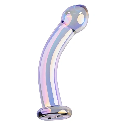Nina - Playboy Pleasure Jewels King Curved Glass Dildo [2]