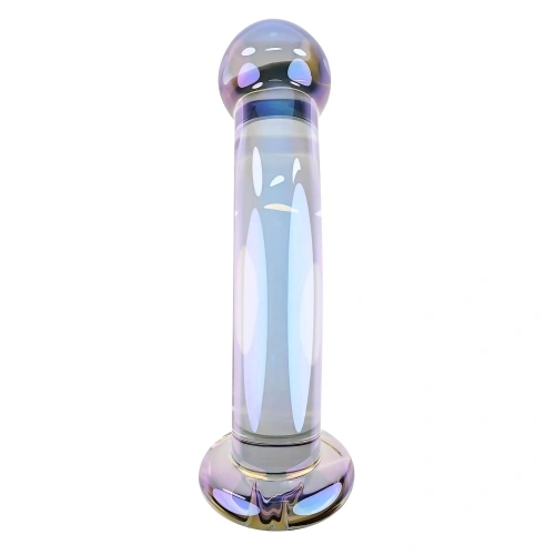 Nina - Playboy Pleasure Jewels King Curved Glass Dildo [6]