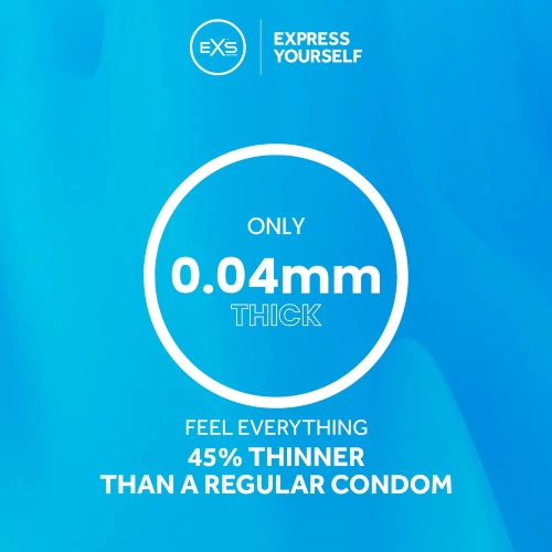 100 pcs. The thinnest condoms EXS Air Thin [4]