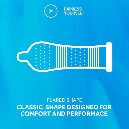 48 pcs Condoms EXS Ribbed & Dotted [1]