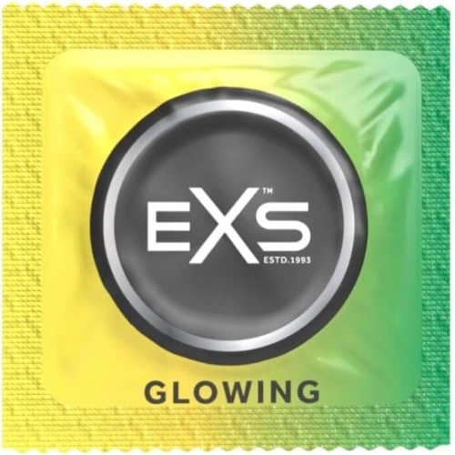 12 pcs. Glow in the dark condoms EXS Glow in the dark