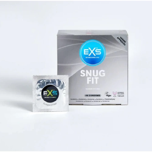 48 pcs. EXS Snug Fit 49 mm condoms.