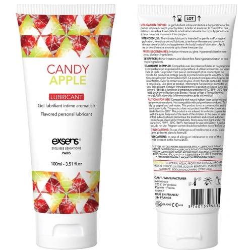 Exsens Candy Apple Aromatic edible lubricant 100 ml. [2]
