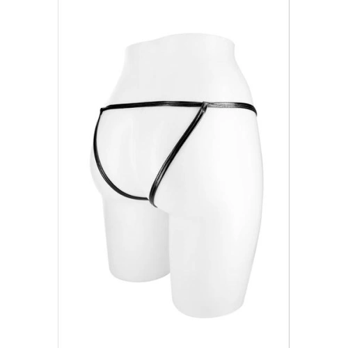 Erotic Crotchless thong Angela black [1]