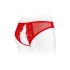 Christine open bottom revealing bikini red [1]