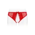 Christine open bottom revealing bikini red