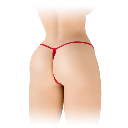 Danuta crotchless mini thong red [1]