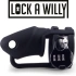 Lock A Willy silicone penis cage chastity cages